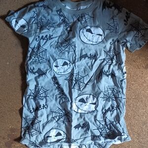 Jack Skeleton Halloween Print kids Shirt